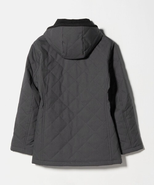 A DAY IN THE LIFE UNITED ARROWS(アデイインザライフユナイテッドアローズ)の「ウールライク キルト フードブルゾン-防風・撥水-<A DAY IN THE LIFE>(ブルゾン・メンズ・ネイビー/ダークグレー・L/M)」の15枚目の写真