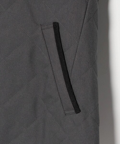 A DAY IN THE LIFE UNITED ARROWS(アデイインザライフユナイテッドアローズ)の「ウールライク キルト フードブルゾン-防風・撥水-<A DAY IN THE LIFE>(ブルゾン・メンズ・ネイビー/ダークグレー・L/M)」の18枚目の写真