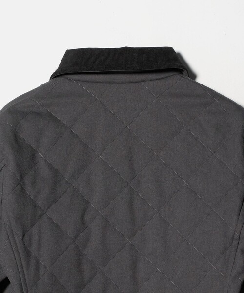 A DAY IN THE LIFE UNITED ARROWS(アデイインザライフユナイテッドアローズ)の「ウールライク キルト フードブルゾン-防風・撥水-<A DAY IN THE LIFE>(ブルゾン・メンズ・ネイビー/ダークグレー・L/M)」の20枚目の写真