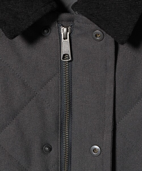 A DAY IN THE LIFE UNITED ARROWS(アデイインザライフユナイテッドアローズ)の「ウールライク キルト フードブルゾン-防風・撥水-<A DAY IN THE LIFE>(ブルゾン・メンズ・ネイビー/ダークグレー・L/M)」の22枚目の写真