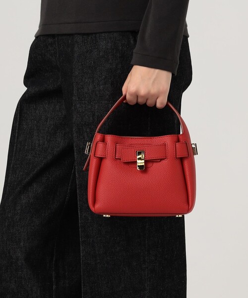 TOMORROWLAND （トゥモローランド）の「PUNTI. MIRROR-SHLD バッグ（ハンドバッグ・レディース・レッド・FREE）」の11枚目の写真