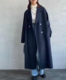 ビッグカラーリバーコートMサイズ LE GLAZIK（ルグラジック）の「LE GLAZIK / Wフェイス リバーシブル