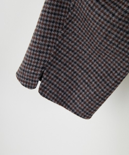 LE GLAZIK/ル グラジック] ラムウールWフェイス ビッグカラーリバー