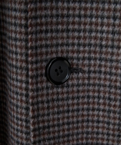 セール】[LE GLAZIK/ル グラジック] ラムウールWフェイス ビッグカラー