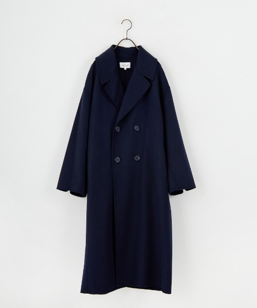 LE GLAZIK/ル グラジック] ラムウールWフェイス ビッグカラーリバー