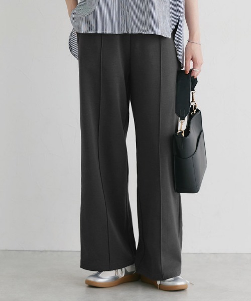 Pierrot(ピエロ)の「裏起毛ポンチパンツ(その他パンツ・レディース・ブラック/ネイビー/チャコール・PM/PL/M/L/TM/TL)」の12枚目の写真