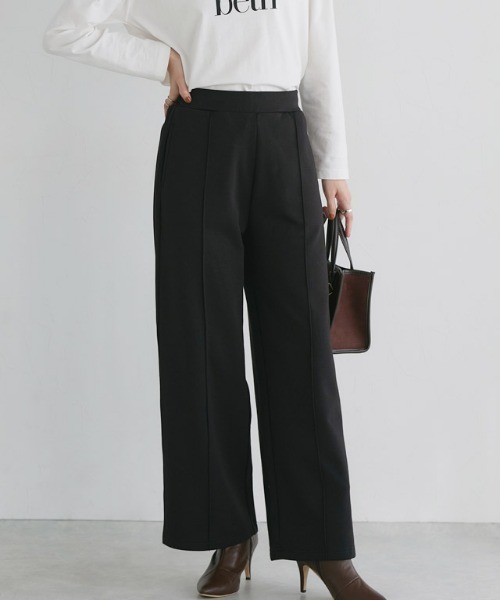 Pierrot(ピエロ)の「裏起毛ポンチパンツ(その他パンツ・レディース・ブラック/ネイビー/チャコール・PM/PL/M/L/TM/TL)」の17枚目の写真