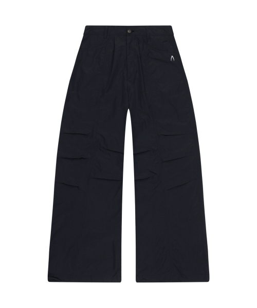 AAKAM（アーカム）の「98 Printed Knee Pin-tuck Nylon Pants (Black)（その他パンツ・レディース・その他・1/2）」の4枚目の写真