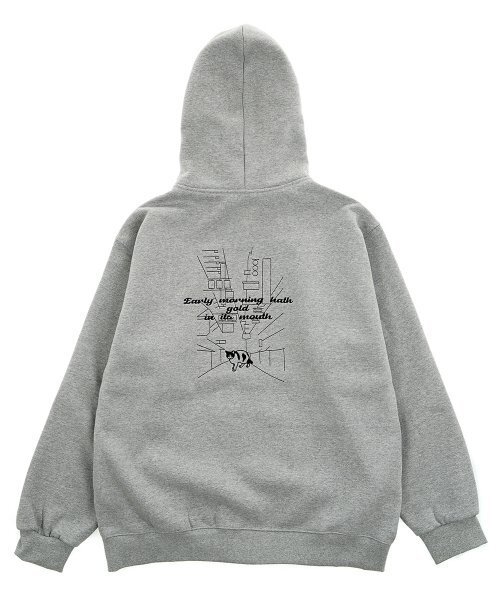 GAKKAI UNIONS(ガッカイユニオンズ)の「HCATフード集業グレー(パーカー・レディース・その他・LARGE/MEDIUM)」の5枚目の写真