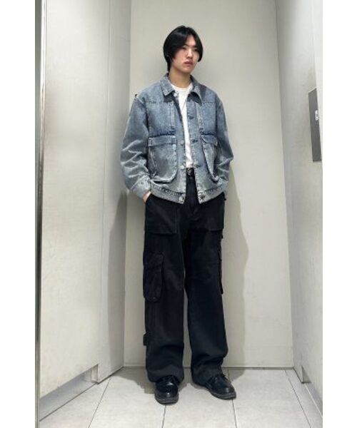 INSILENCE（インサイロンス）の「オーバーサイズデニムトラッカージャケット BLUE（デニムジャケット・レディース・その他・SMALL/MEDIUM）」の6枚目の写真