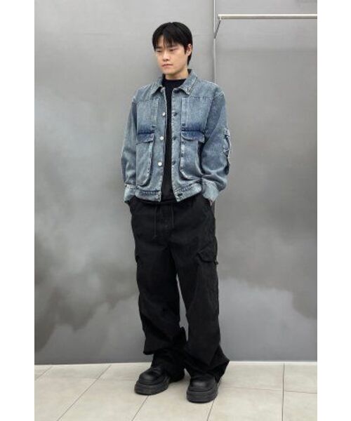 INSILENCE（インサイロンス）の「オーバーサイズデニムトラッカージャケット BLUE（デニムジャケット・レディース・その他・SMALL/MEDIUM）」の7枚目の写真