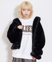 LOVETOXIC | ファーパーカ(パーカー)