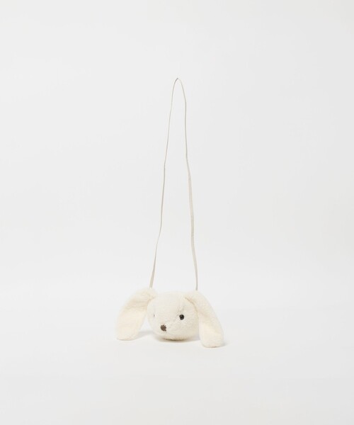 green label relaxing（グリーンレーベルリラクシング）の「ロングイヤー ウサチャン ポシェット / キッズ（ショルダーバッグ・キッズ・オフホワイト/グレー系・FREE）」の14枚目の写真