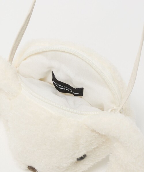 green label relaxing（グリーンレーベルリラクシング）の「ロングイヤー ウサチャン ポシェット / キッズ（ショルダーバッグ・キッズ・オフホワイト/グレー系・FREE）」の16枚目の写真