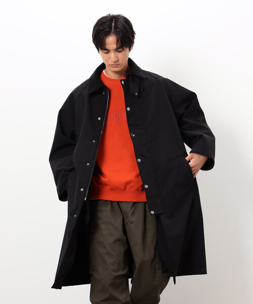 Purple&Yellow(パープルアンドイエロー)の「フリースボンディング ロングコート(その他アウター・メンズ・ブラック/カーキ/ワンウォッシュ・SMALL/MEDIUM/LARGE)」の21枚目の写真