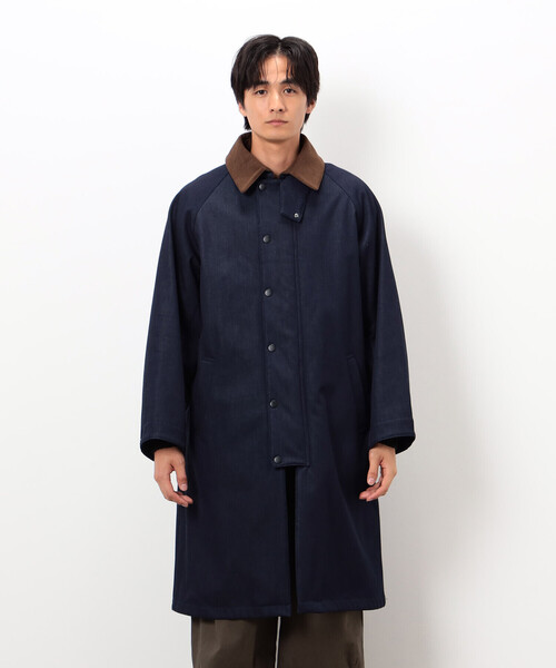 Purple&Yellow(パープルアンドイエロー)の「フリースボンディング ロングコート(その他アウター・メンズ・ブラック/カーキ/ワンウォッシュ・SMALL/MEDIUM/LARGE)」の14枚目の写真