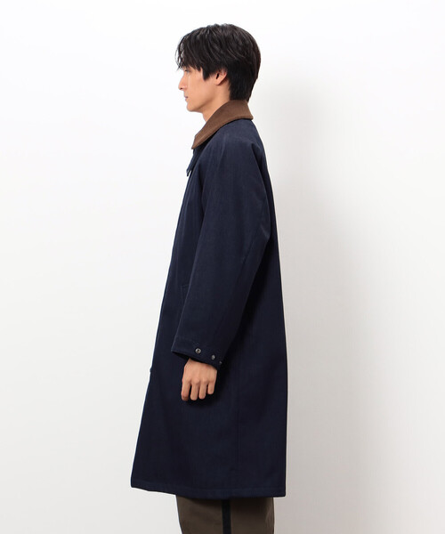 Purple&Yellow(パープルアンドイエロー)の「フリースボンディング ロングコート(その他アウター・メンズ・ブラック/カーキ/ワンウォッシュ・SMALL/MEDIUM/LARGE)」の15枚目の写真