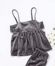 apres les cours（アプレレクール）の「【セットアップ可】ベロアサイドオープンビスチェ_ジュニア対応（ベスト）」