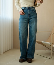 LAULEN | vintage wash straight denim pants /ヴィンテージウォッシュストレートデニムパンツ(デニムパンツ)