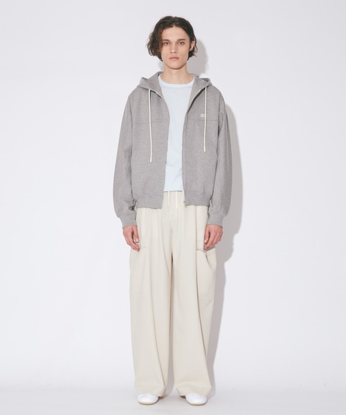 beautiful people（ビューティフルピープル）の「high twist gabardinetrompeloeil bowpants（その他パンツ・レディース・アイボリー/ブラウン系・36/38/40）」の6枚目の写真