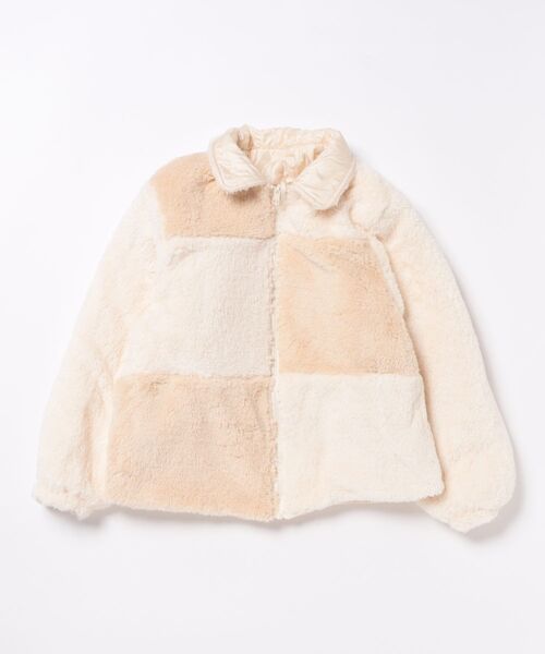 RAGMART（ラグマート）の「リバーシブルジャケット（ナイロンジャケット・キッズ・ブラック/アイボリー・140/140cm）」の5枚目の写真