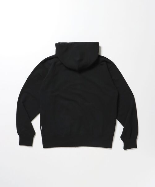 BEN DAVIS/WHITE LABEL（ベンデイビス ホワイトラベル）の「【BEN DAVIS（ベンデイビス）】70'S FIT ZIP HOODIE / ジップパーカー 刺繍 フーディ ダブルジップ 裏毛 短丈（パーカー・メンズ・グレー/ブラック/レッド/ネイビー・MEDIUM/X-LARGE/LARGE）」の6枚目の写真