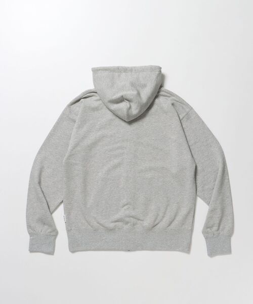 BEN DAVIS/WHITE LABEL（ベンデイビス ホワイトラベル）の「【BEN DAVIS（ベンデイビス）】70'S FIT ZIP HOODIE / ジップパーカー 刺繍 フーディ ダブルジップ 裏毛 短丈（パーカー・メンズ・グレー/ブラック/レッド/ネイビー・MEDIUM/X-LARGE/LARGE）」の12枚目の写真