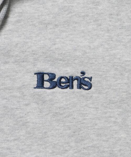 BEN DAVIS/WHITE LABEL（ベンデイビス ホワイトラベル）の「【BEN DAVIS（ベンデイビス）】70'S FIT ZIP HOODIE / ジップパーカー 刺繍 フーディ ダブルジップ 裏毛 短丈（パーカー・メンズ・グレー/ブラック/レッド/ネイビー・MEDIUM/X-LARGE/LARGE）」の14枚目の写真