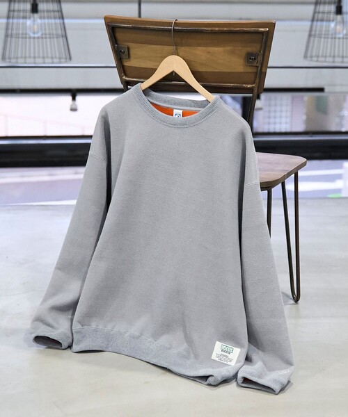 DISCUS（ディスカス）の「DISCUS （ディスカス）裏フリース 配色プルオーバー（スウェット・メンズ・ブラック/グレー/コバルトブルー・M/L）」の22枚目の写真