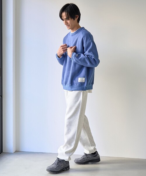 DISCUS（ディスカス）の「DISCUS （ディスカス）裏フリース 配色プルオーバー（スウェット・メンズ・ブラック/グレー/コバルトブルー・M/L）」の14枚目の写真