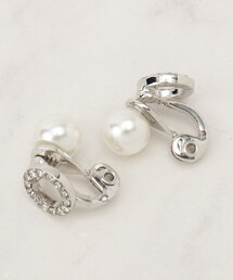 grove（グローブ）の「リバーシブルパール調ビジューイヤリング（イヤリング）」