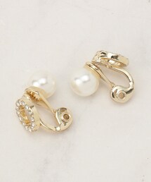 grove（グローブ）の「リバーシブルパール調ビジューイヤリング（イヤリング）」