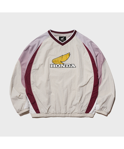 PHYPS MOTORCYCLE(フィップスモーターサイクル)の「Vintage Logo Speed Track nylon Long Sleeve Light Gray(Tシャツ/カットソー・レディース・その他・X-LARGE/SMALL/MEDIUM/LARGE)」の1枚目の写真
