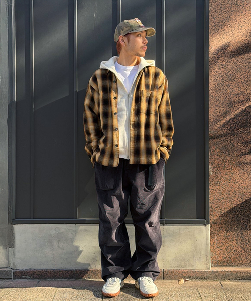 BAL（バル）の「BAL / バル CORD WIDE MOUNTAIN PANT（その他パンツ・メンズ・ブラック/アイボリー・1/2）」の15枚目の写真