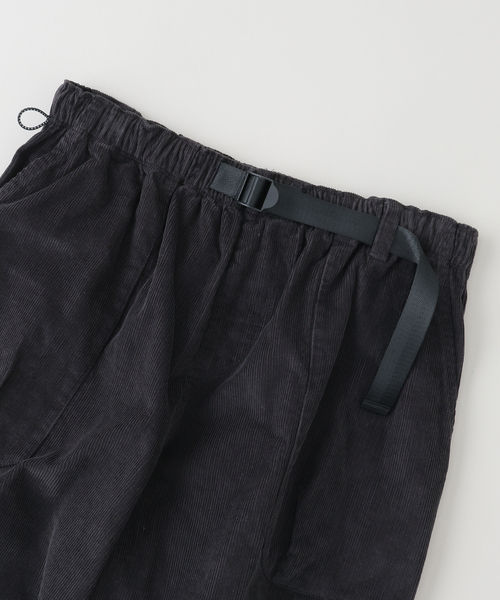 BAL（バル）の「BAL / バル CORD WIDE MOUNTAIN PANT（その他パンツ・メンズ・ブラック/アイボリー・1/2）」の7枚目の写真