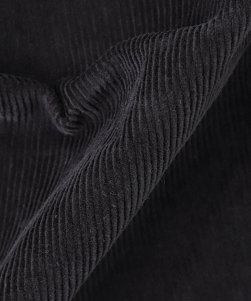 BAL（バル）の「BAL / バル CORD WIDE MOUNTAIN PANT（その他パンツ・メンズ・ブラック/アイボリー・1/2）」の4枚目の写真