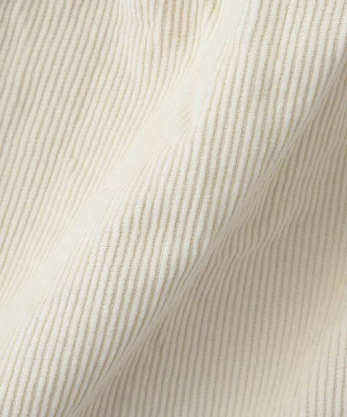 BAL（バル）の「BAL / バル CORD WIDE MOUNTAIN PANT（その他パンツ・メンズ・ブラック/アイボリー・1/2）」の3枚目の写真