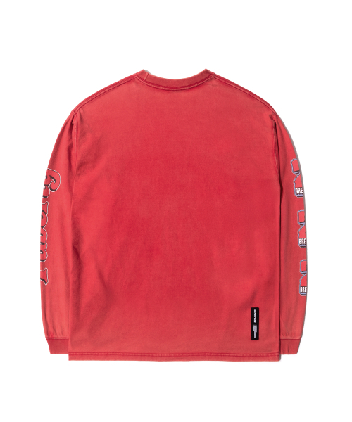 QT8 GARMENTS(キューティーエイトガーメント)の「RG Another Place Washed Long Sleeve (Red)(Tシャツ/カットソー・レディース・その他・MEDIUM/LARGE/X-LARGE)」の3枚目の写真