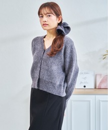 ZOZO限定 シュシュセットニットカーディガン