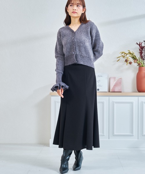 セール】ZOZO限定 シュシュセットニットカーディガン（カーディガン