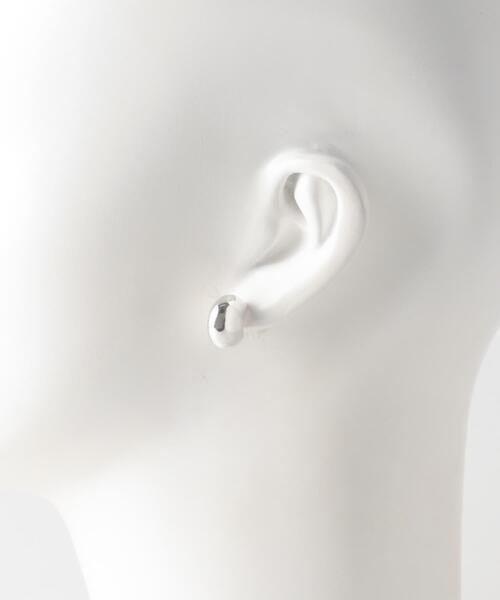 URBAN RESEARCH(アーバンリサーチ)の「decor『デコール』 Fat drop pierce SV(ピアス(両耳用)・レディース・シルバー・-)」の3枚目の写真