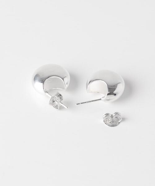 URBAN RESEARCH(アーバンリサーチ)の「decor『デコール』 Fat drop pierce SV(ピアス(両耳用)・レディース・シルバー・-)」の4枚目の写真