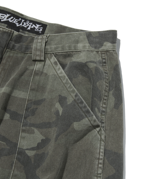 suade（スエード）の「WIDE CARGO SHORTS [GREEN CAMO]（その他パンツ・レディース・その他・SMALL/MEDIUM/LARGE）」の9枚目の写真