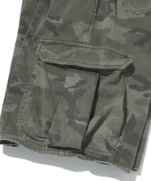 suade（スエード）の「WIDE CARGO SHORTS [GREEN CAMO]（その他パンツ・レディース・その他・SMALL/MEDIUM/LARGE）」の10枚目の写真