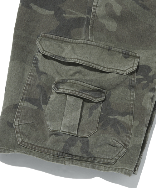 suade（スエード）の「WIDE CARGO SHORTS [GREEN CAMO]（その他パンツ・レディース・その他・SMALL/MEDIUM/LARGE）」の11枚目の写真