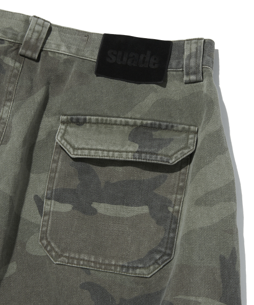 suade（スエード）の「WIDE CARGO SHORTS [GREEN CAMO]（その他パンツ・レディース・その他・SMALL/MEDIUM/LARGE）」の12枚目の写真