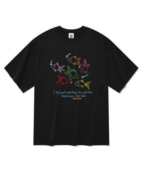 RADINEO(ラディネオ)の「アンダーウォーター 半袖Tシャツ ブラック(Tシャツ/カットソー・メンズ・その他・SMALL/MEDIUM/LARGE/X-LARGE)」の1枚目の写真