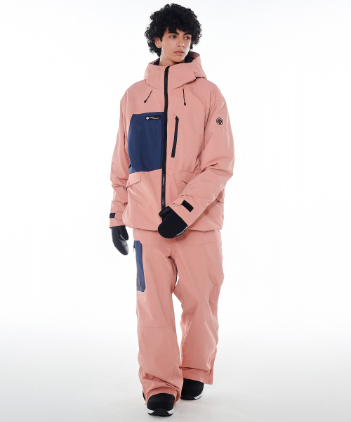 DOLL OUTERWEAR(ドラ アウターウェア)の「2425 クラーロジャケット&パンツ ボードウェアセット ピンク 男女共用(セットアップ・レディース・その他・X-SMALL/SMALL/MEDIUM/LARGE)」の2枚目の写真