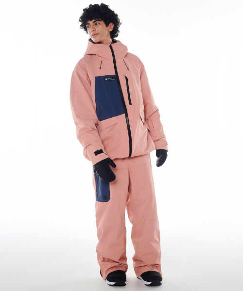 DOLL OUTERWEAR(ドラ アウターウェア)の「2425 クラーロジャケット&パンツ ボードウェアセット ピンク 男女共用(セットアップ・レディース・その他・X-SMALL/SMALL/MEDIUM/LARGE)」の3枚目の写真