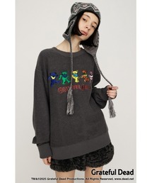 SLY（スライ）の「Grateful Dead x SLY SW TOPS グレイトフルデッド スライ スウェット トップス トレーナー 秋服 冬服（スウェット・レディース）」